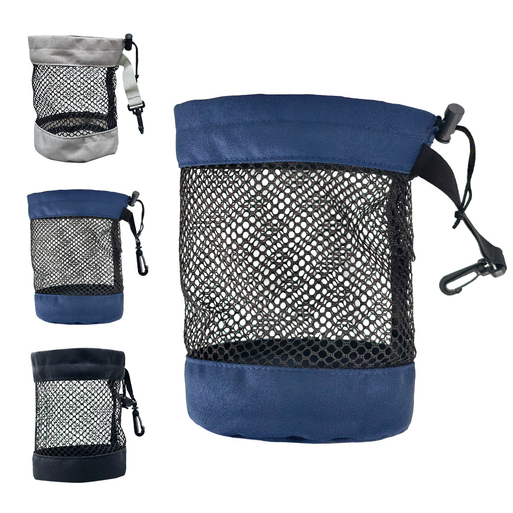 Golf Bag - Bolsa de malla portátil con cordón
