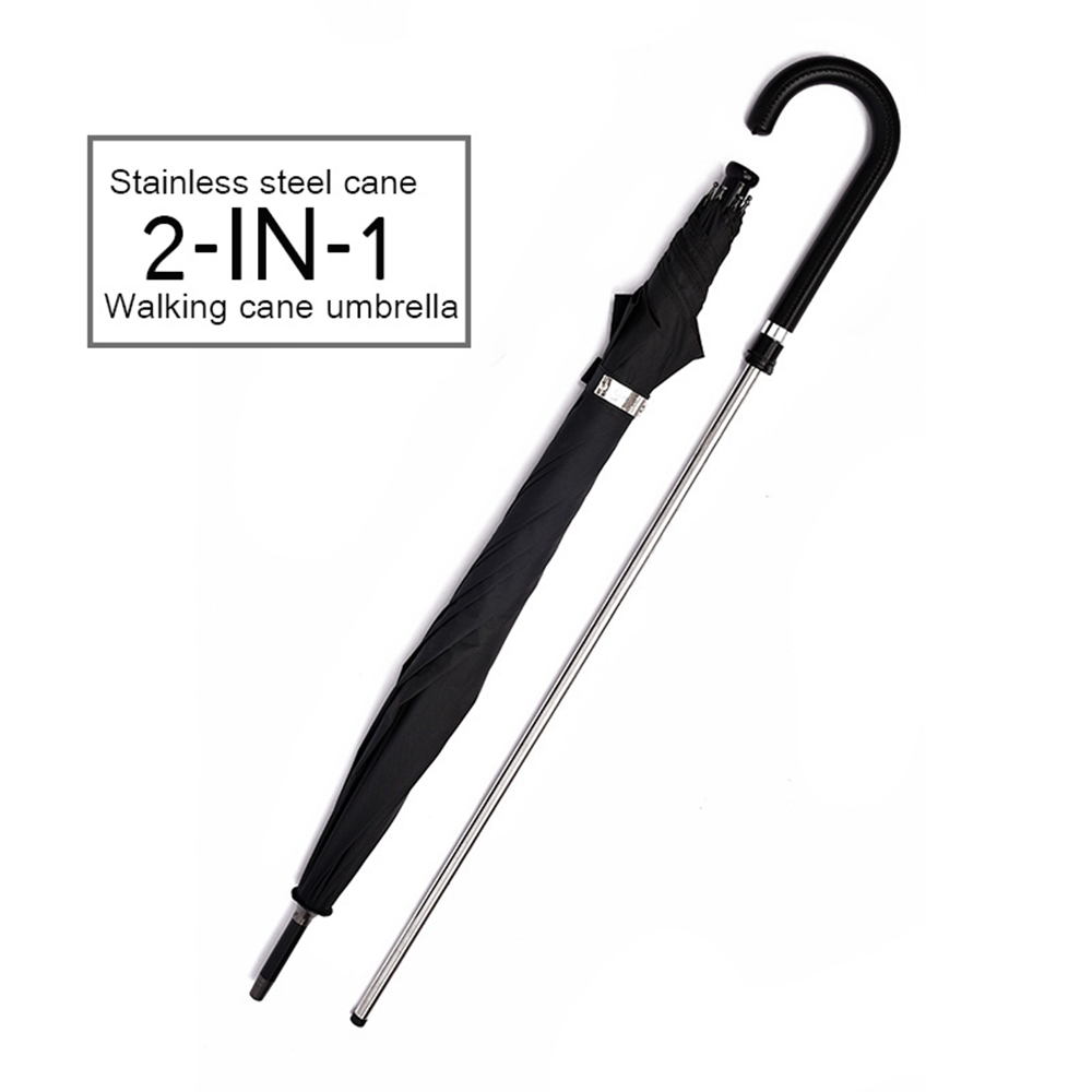 Golf Umbrella Large - Bastón para caminar, autodefensa, 2 en