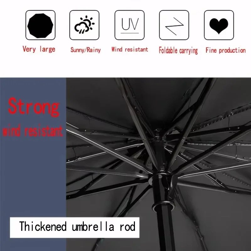 Paraguas plegable extragrande  - Golf Umbrella Large reseña y precio